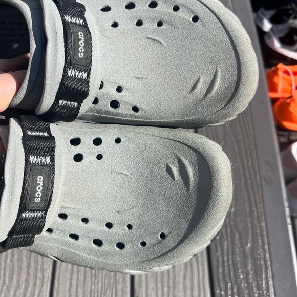 Crocs Echo Clogs Size 17 Men Gray - Picture 8 of 9